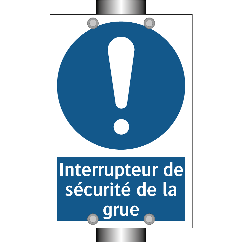Interrupteur de sécurité de la grue