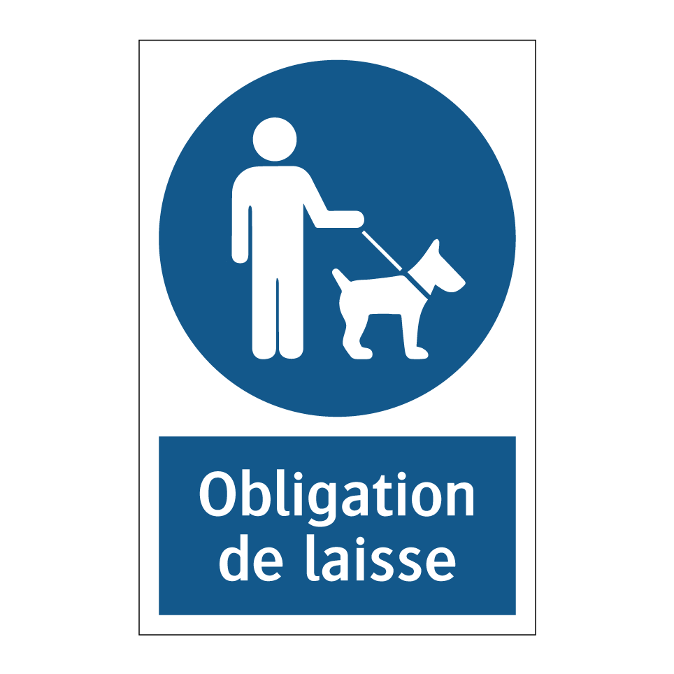 Obligation de laisse