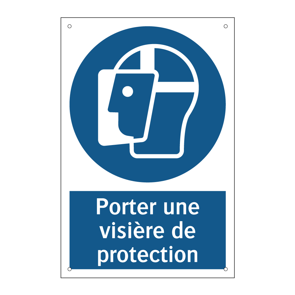 Porter une visière de protection