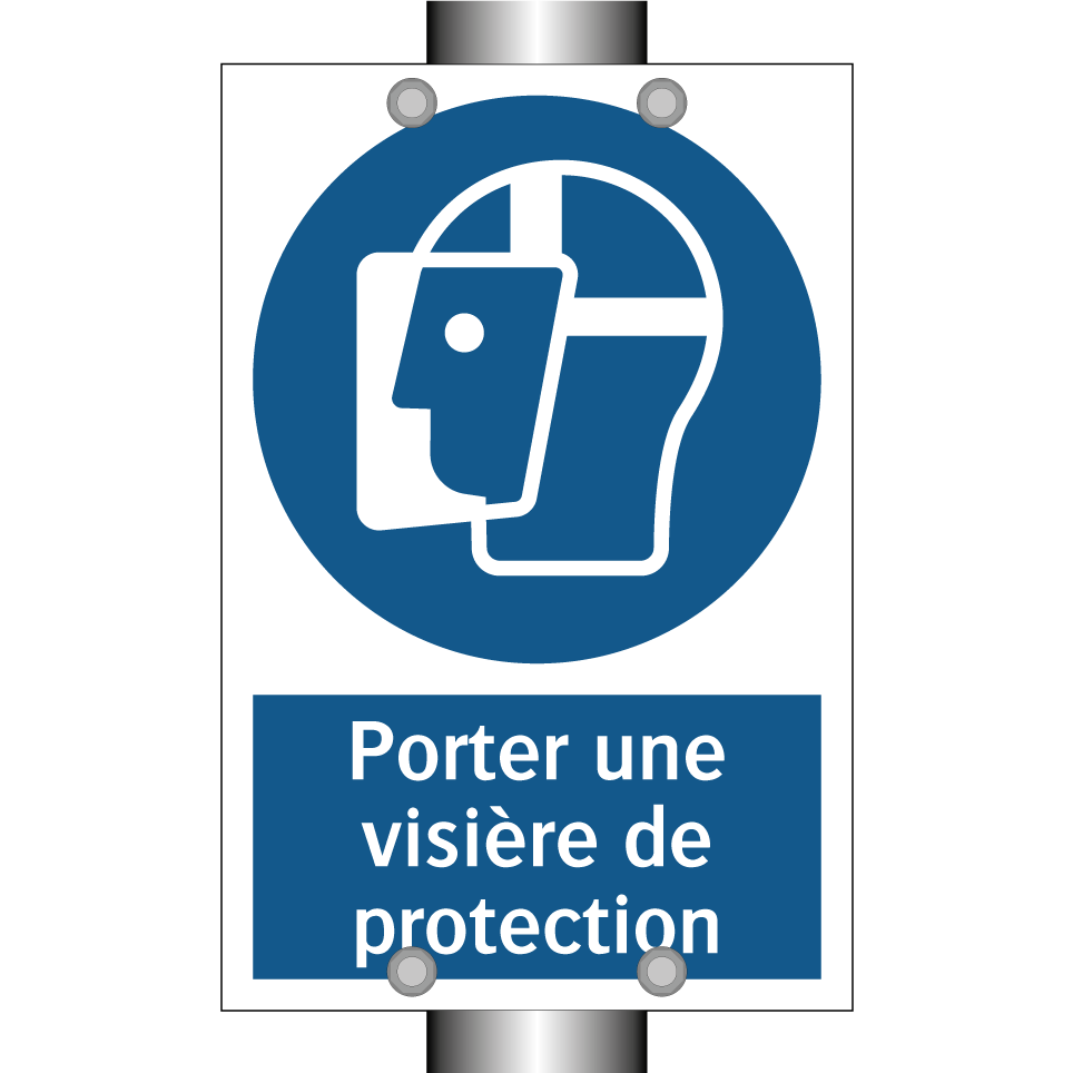 Porter une visière de protection