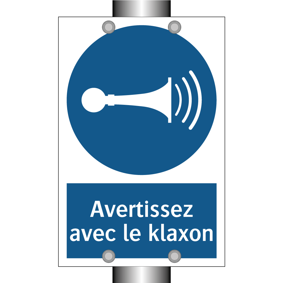 Avertissez avec le klaxon