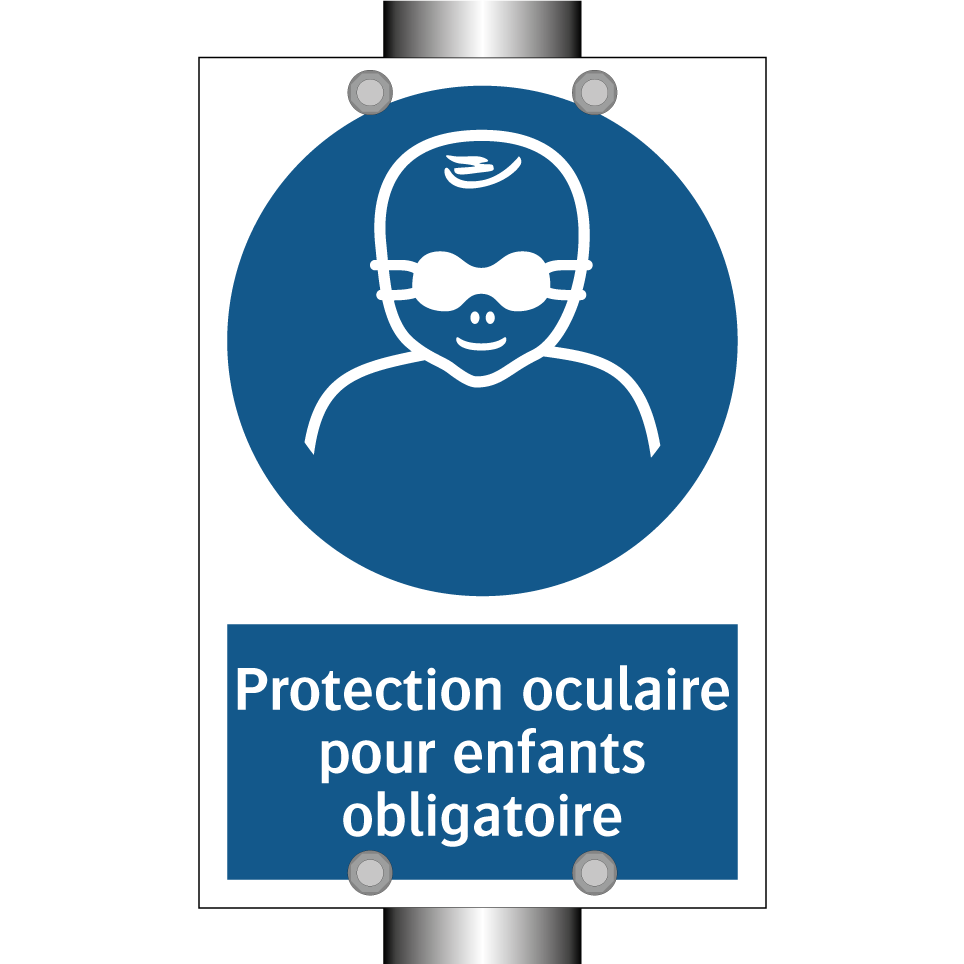 Protection oculaire pour enfants obligatoire