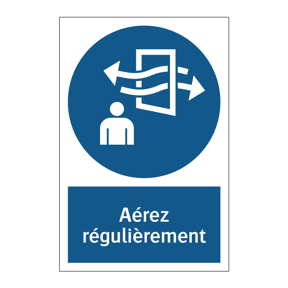 Aérez régulièrement