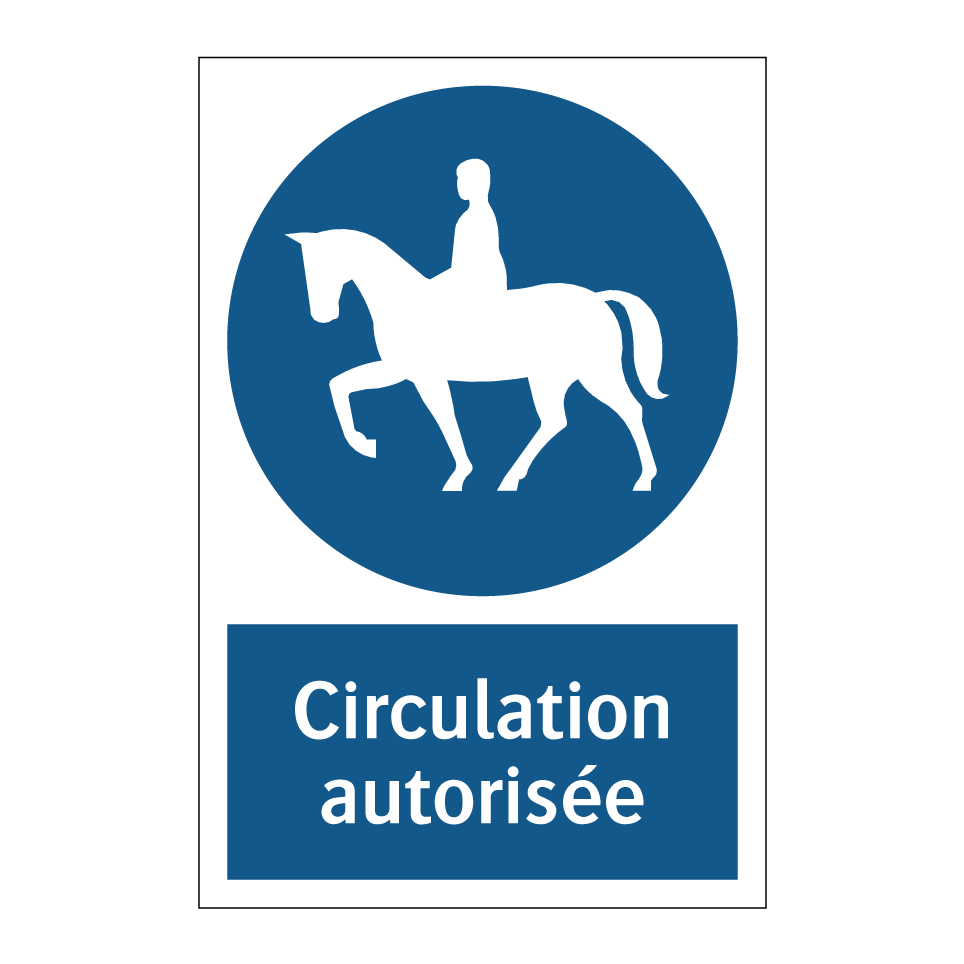 Circulation autorisée