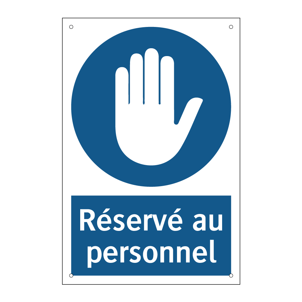 Réservé au personnel