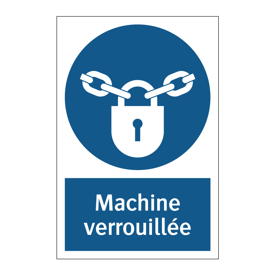 Machine verrouillée