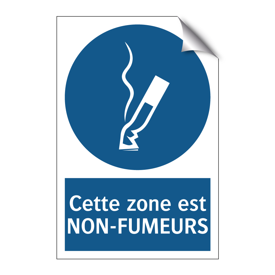 Cette zone est NON-FUMEURS