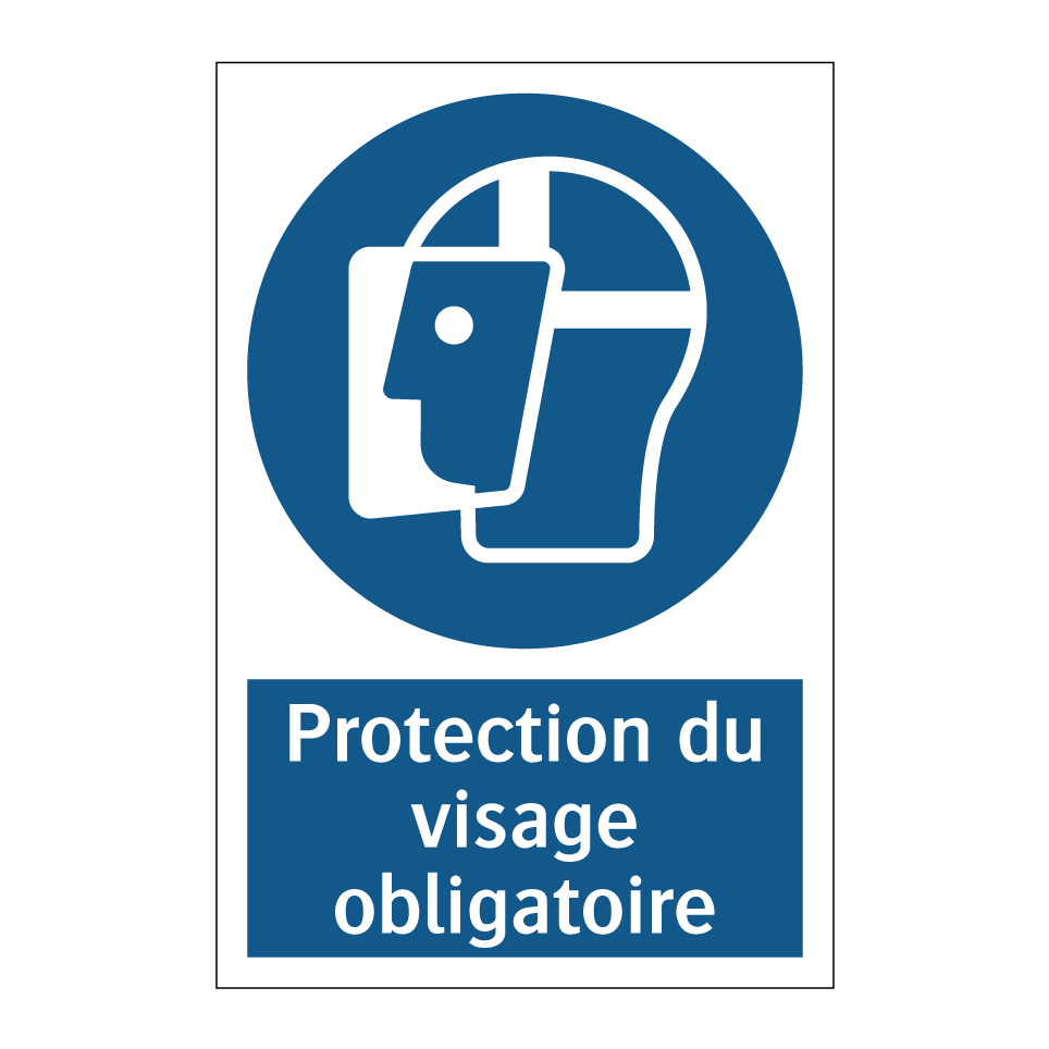Protection du visage obligatoire
