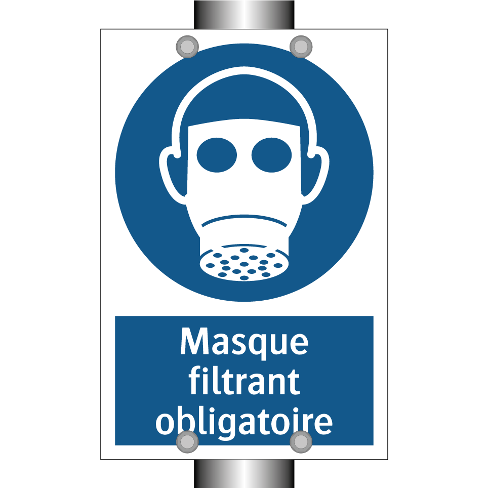 Masque filtrant obligatoire