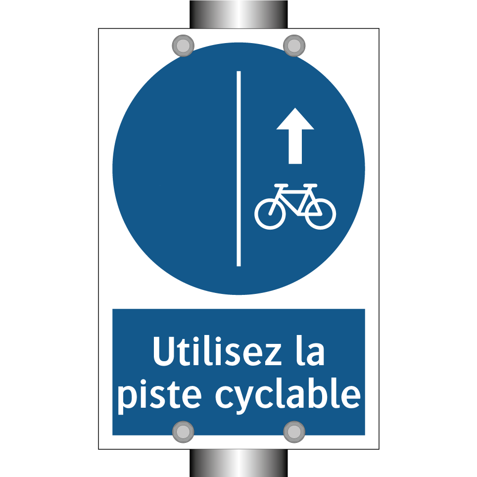 Utilisez la piste cyclable