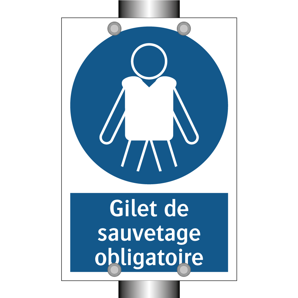Gilet de sauvetage obligatoire