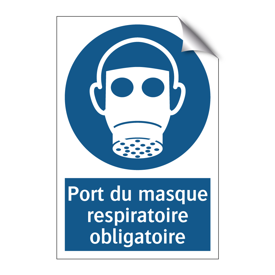 Port du masque respiratoire obligatoire