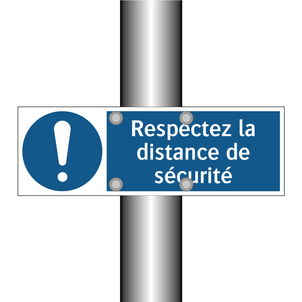 Respectez la distance de sécurité