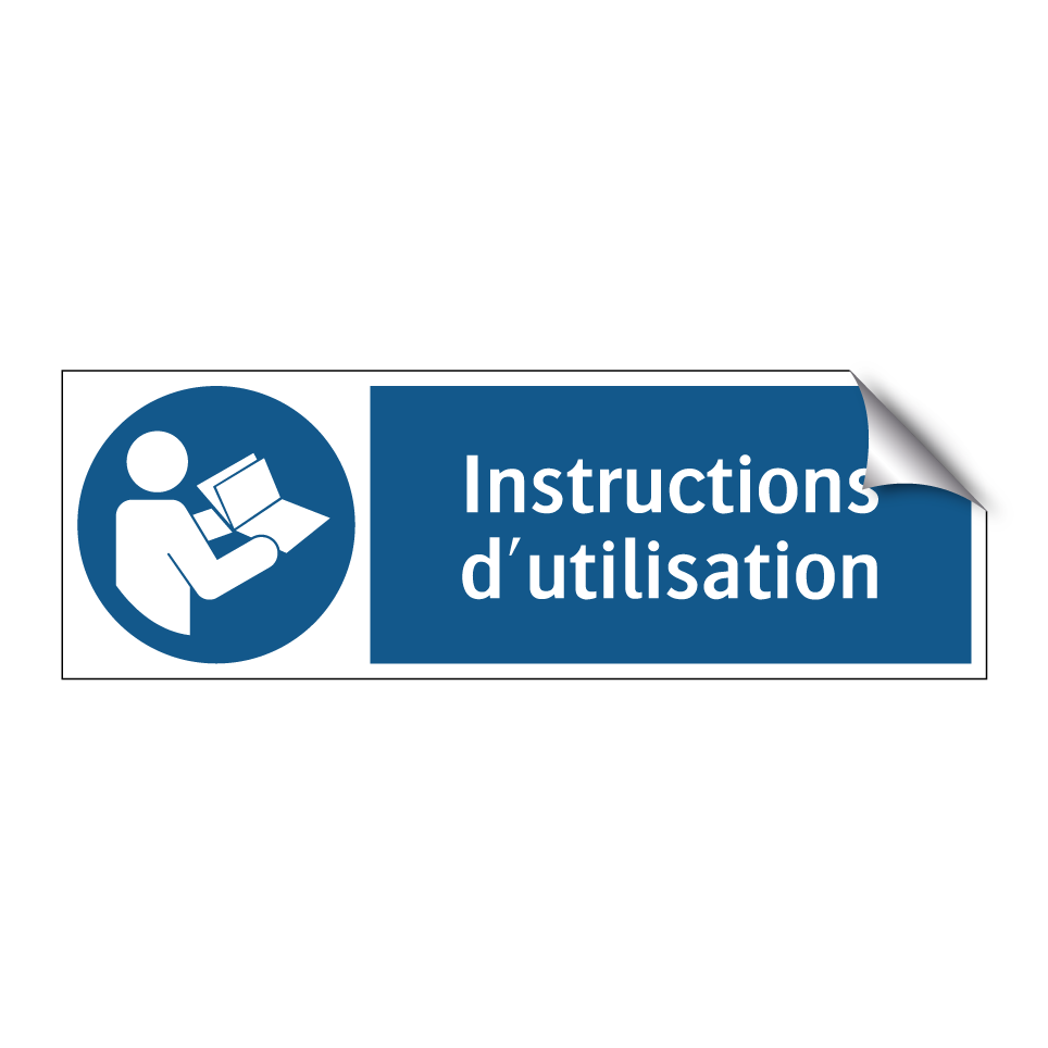 Instructions d'utilisation
