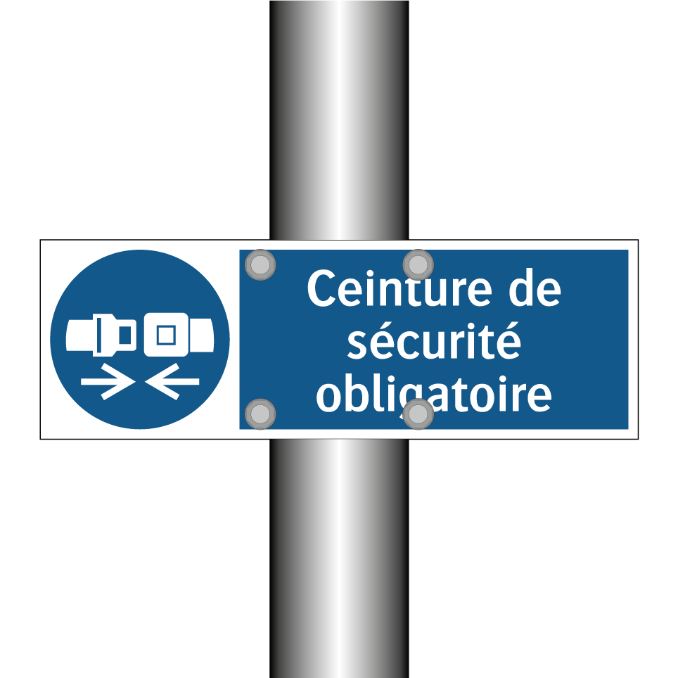 Ceinture de sécurité obligatoire