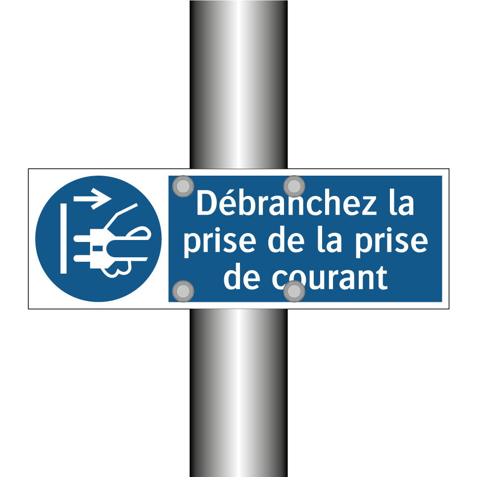 Débranchez la prise de la prise de courant