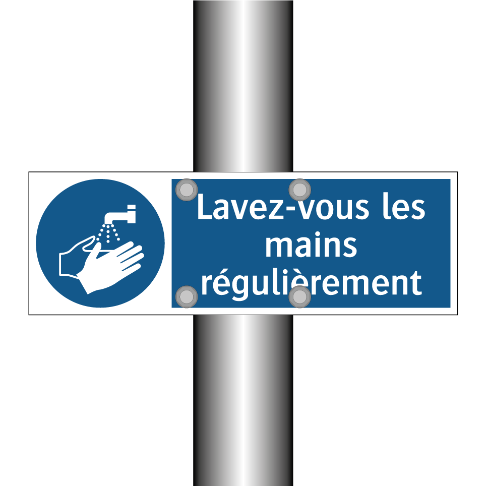 Lavez-vous les mains régulièrement