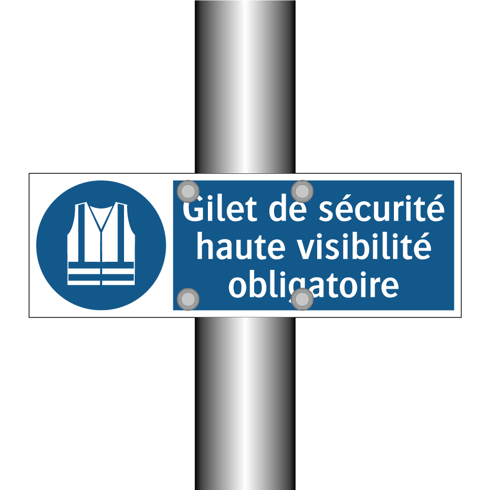 Gilet de sécurité haute visibilité obligatoire