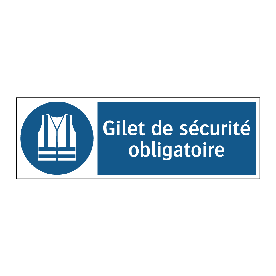 Gilet de sécurité obligatoire