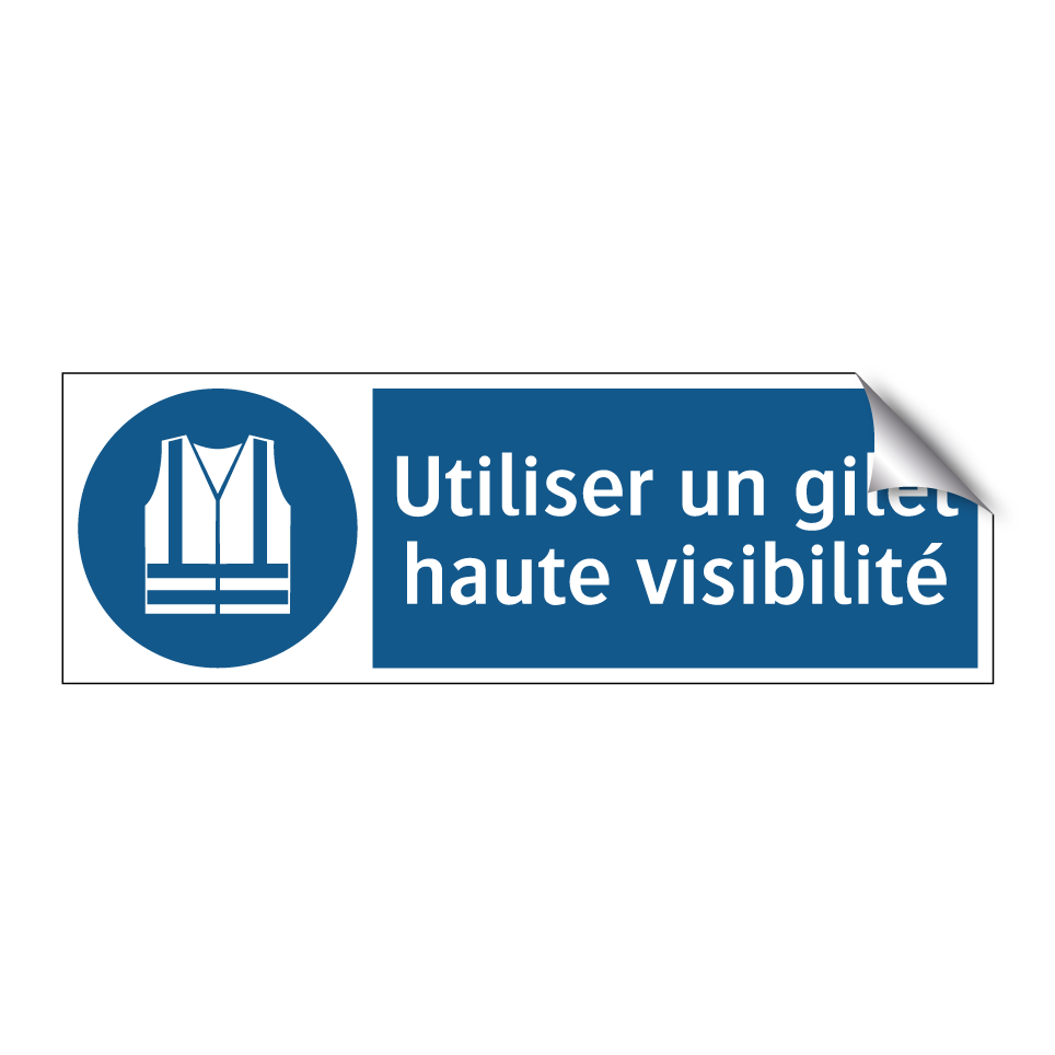 Utiliser un gilet haute visibilité