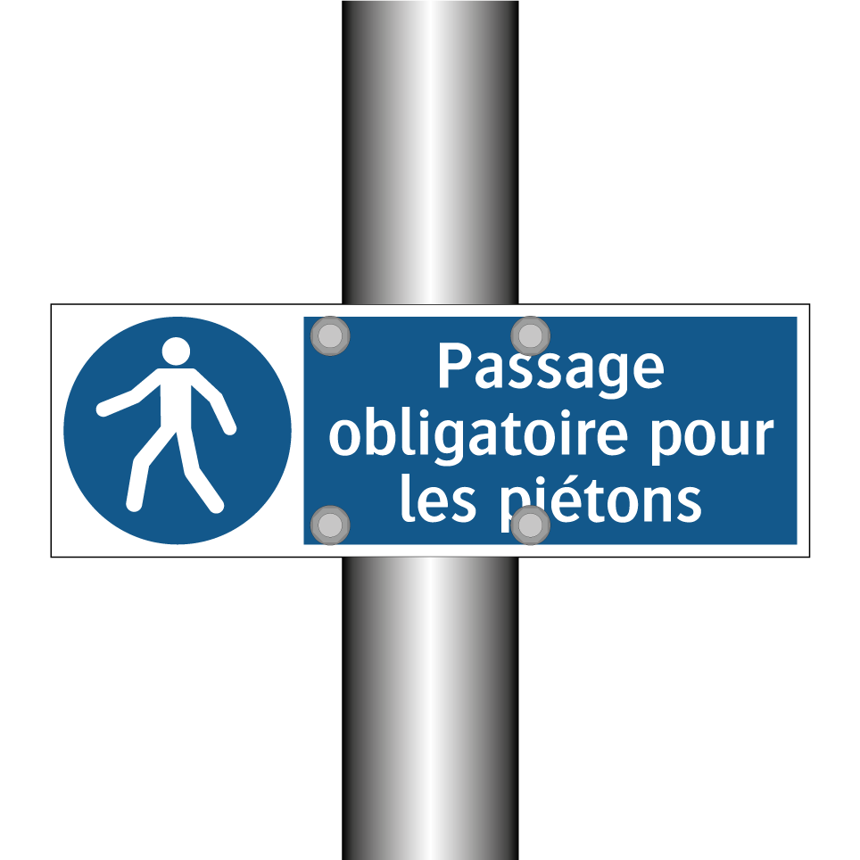 Passage obligatoire pour les piétons
