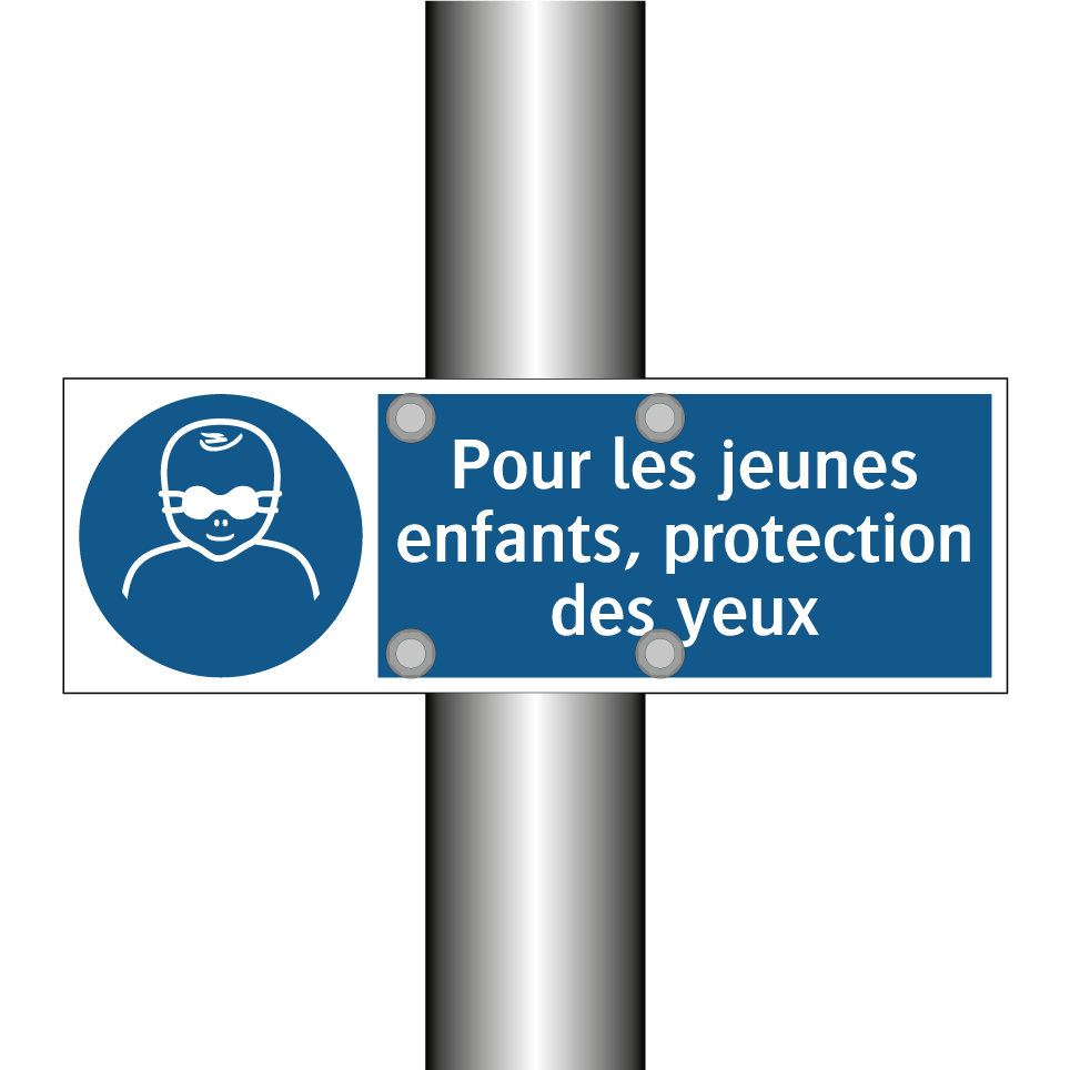 Pour les jeunes enfants, protection des yeux