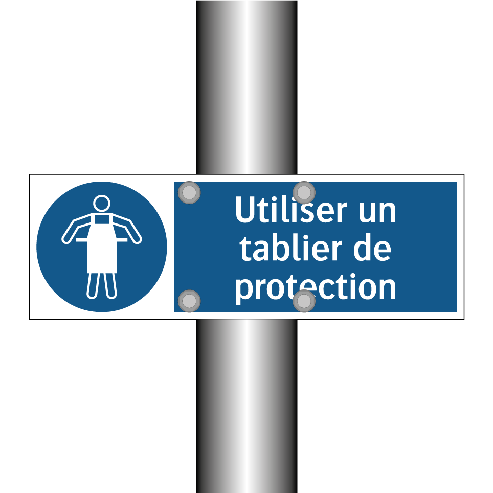 Utiliser un tablier de protection
