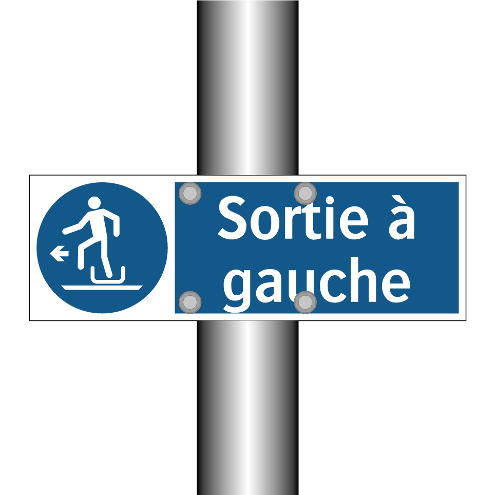 Sortie à gauche