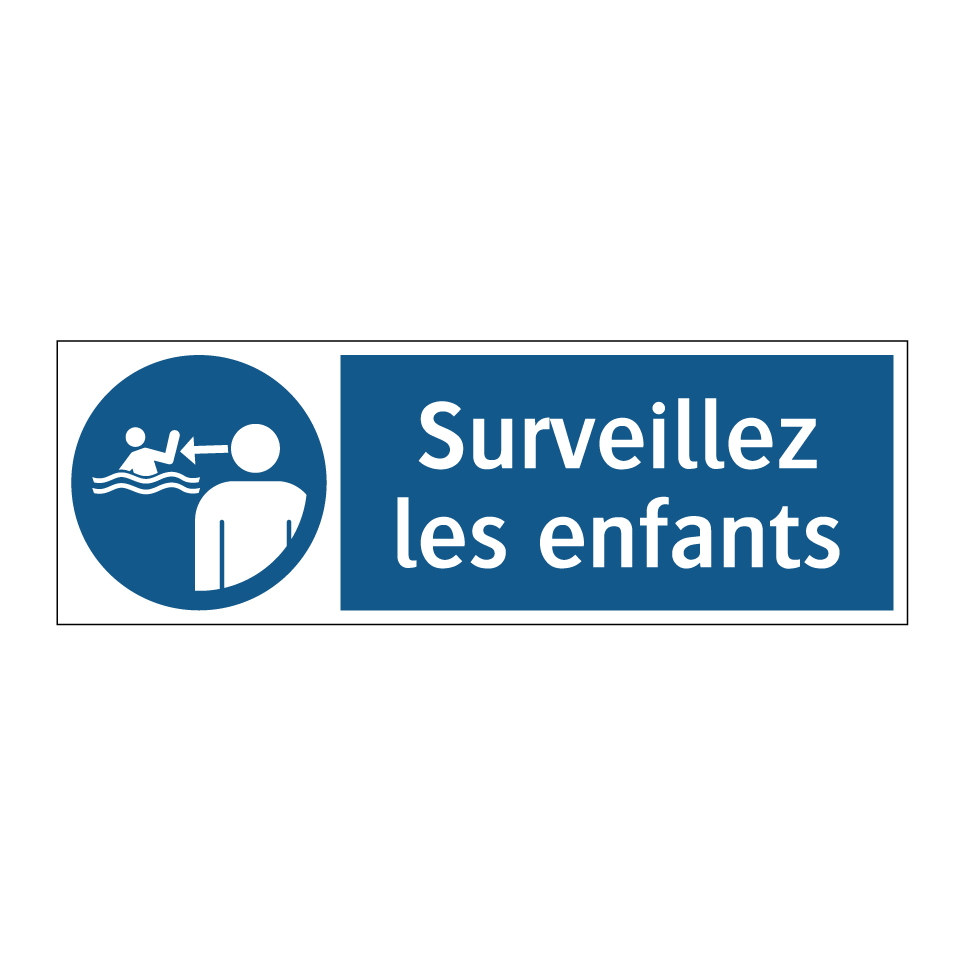 Surveillez les enfants