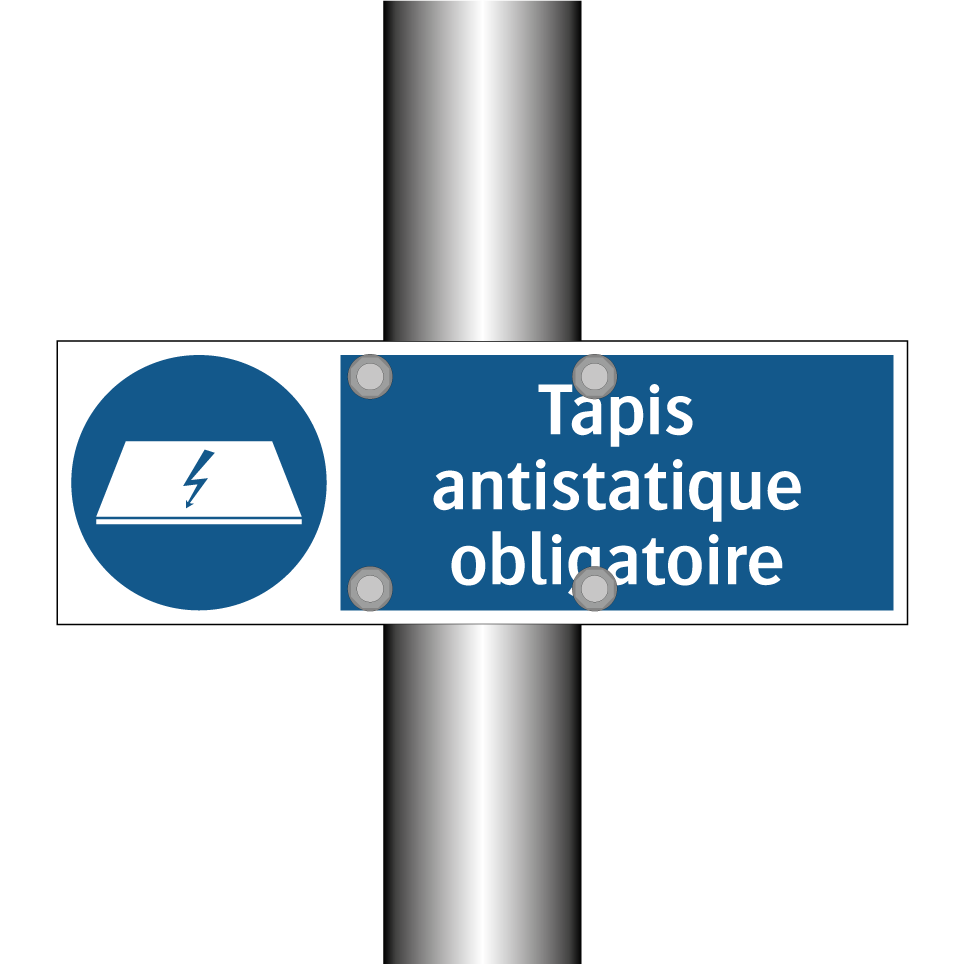Tapis antistatique obligatoire