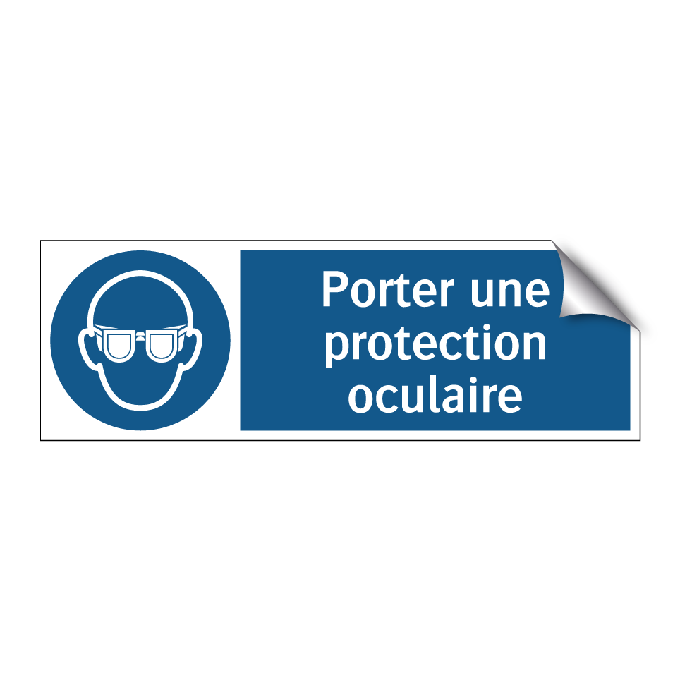 Porter une protection oculaire