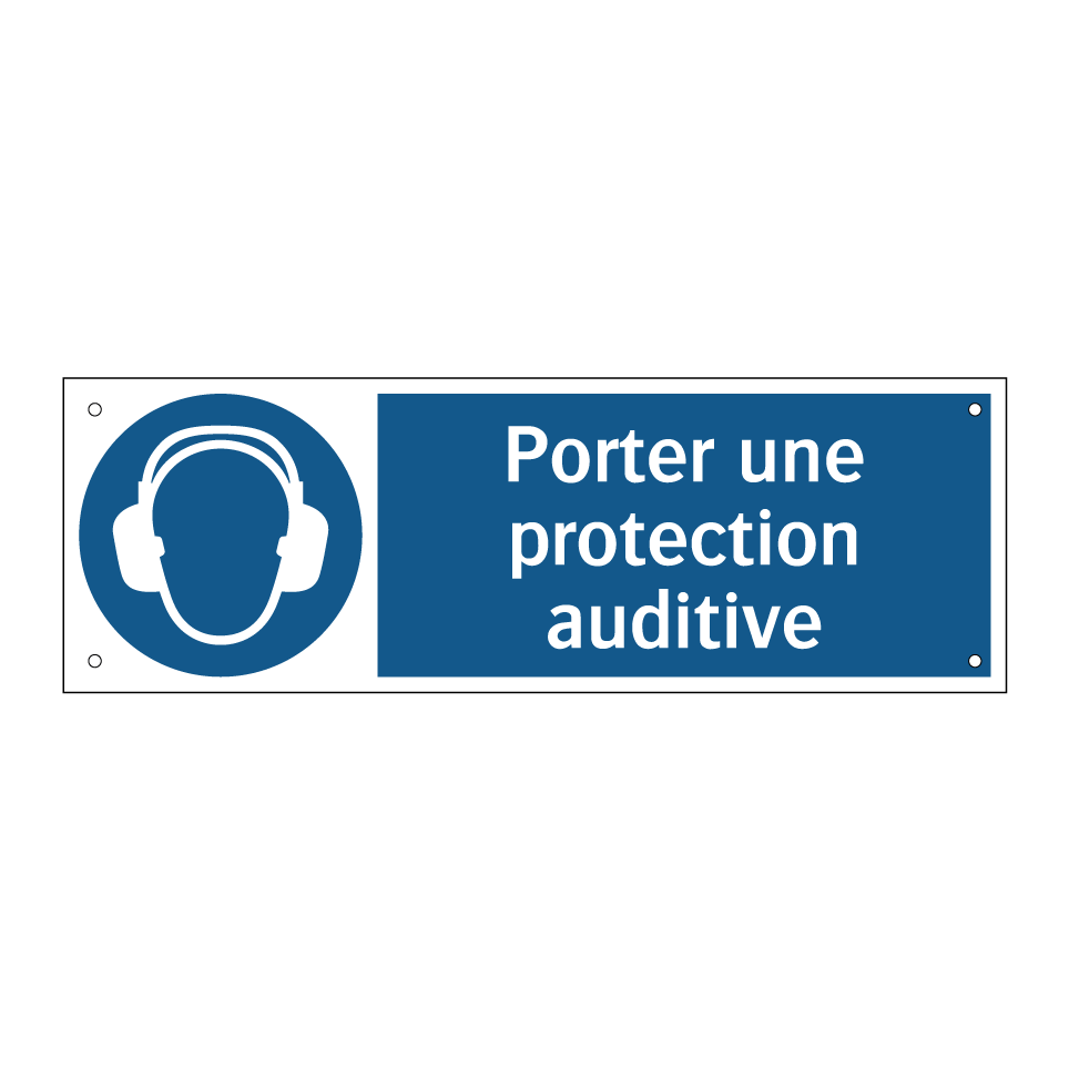 Porter une protection auditive