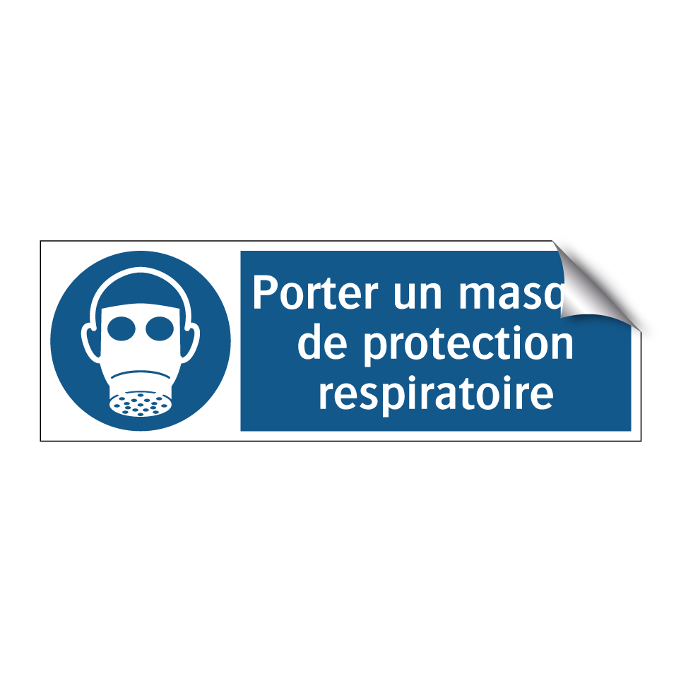 Porter un masque de protection respiratoire