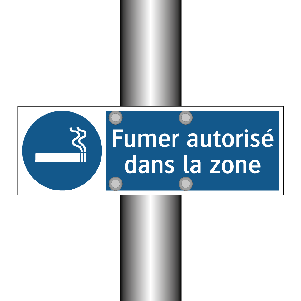 Fumer autorisé dans la zone