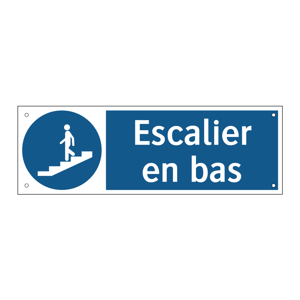 Escalier en bas