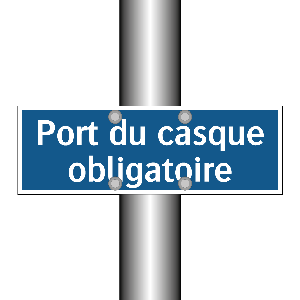 Port du casque obligatoire
