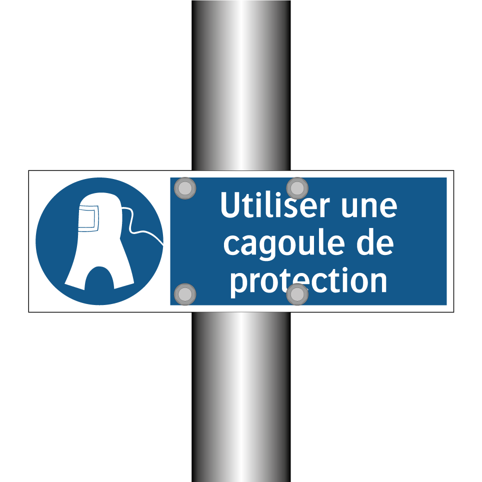 Utiliser une cagoule de protection