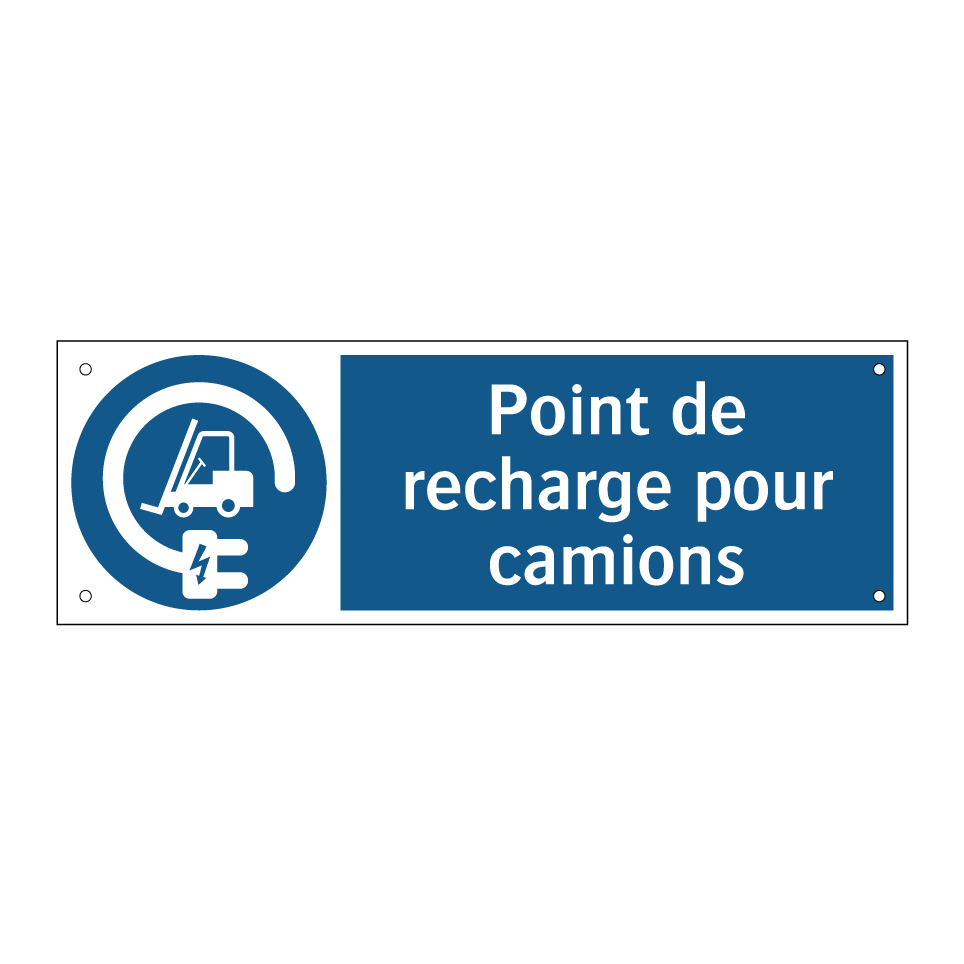 Point de recharge pour camions