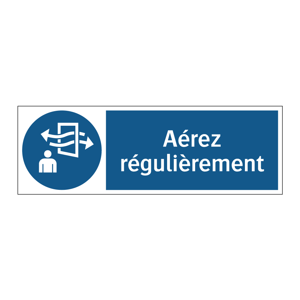 Aérez régulièrement