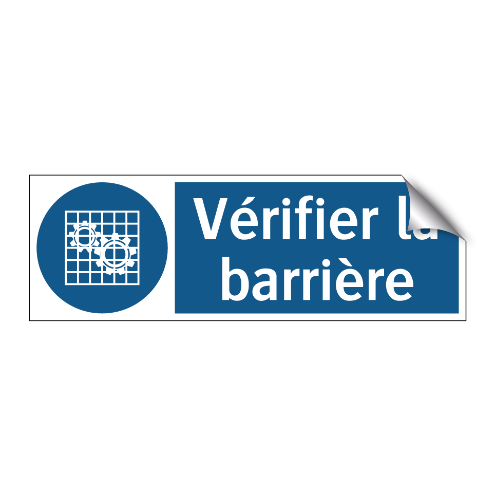 Vérifier la barrière