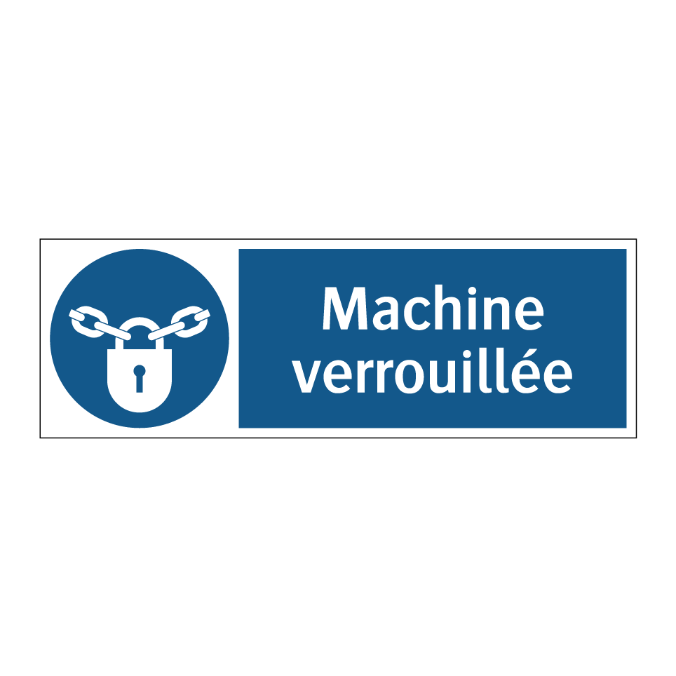 Machine verrouillée