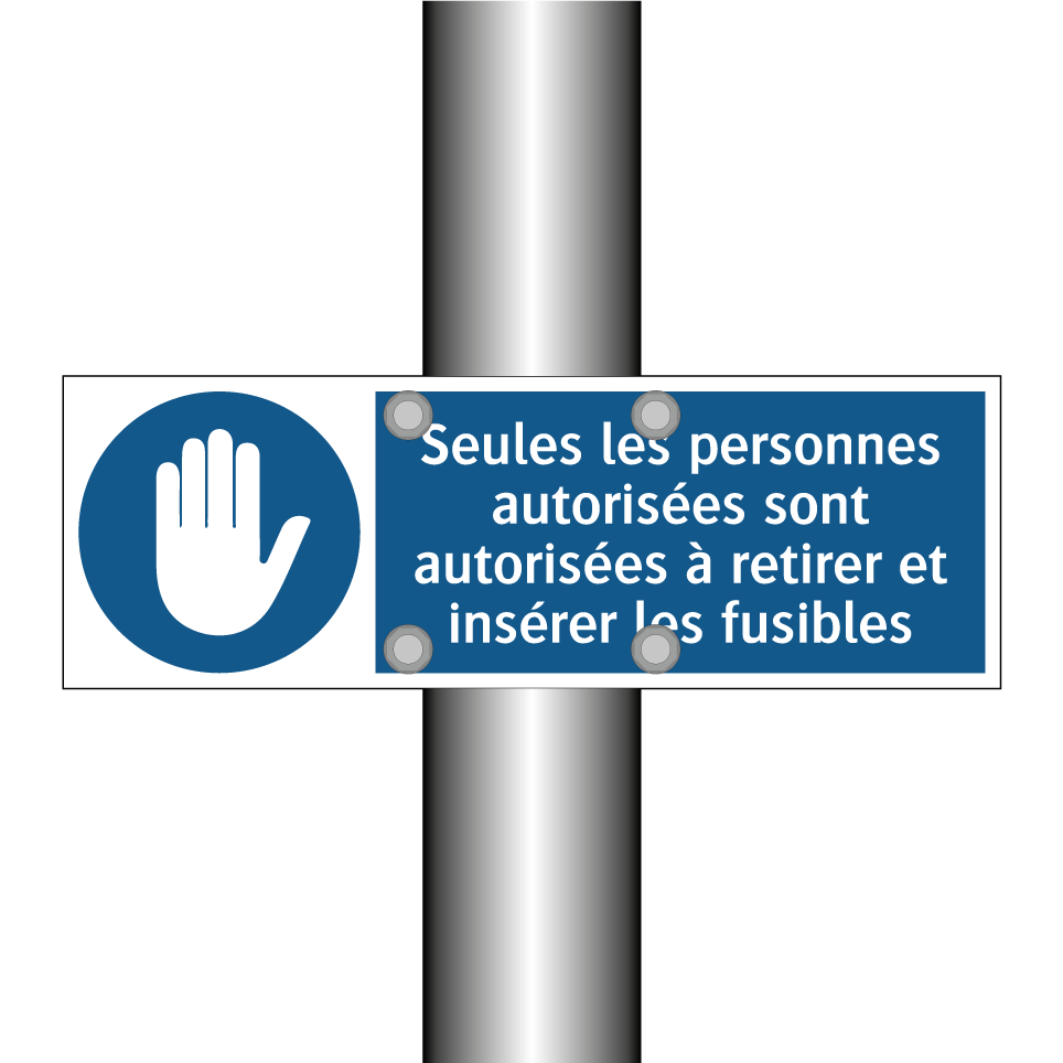 Seules les personnes autorisées sont autorisées à retirer et insérer les fusibles