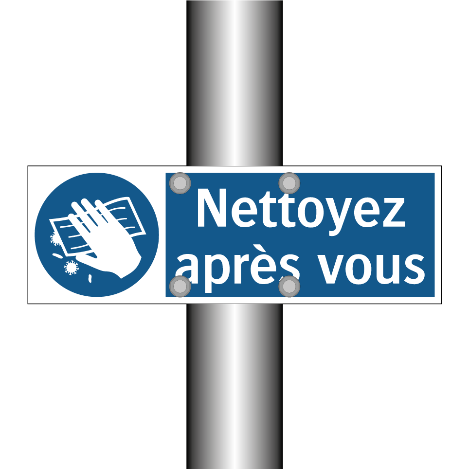 Nettoyez après vous