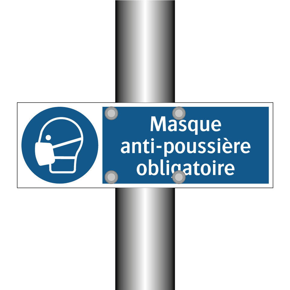 Masque anti-poussière obligatoire