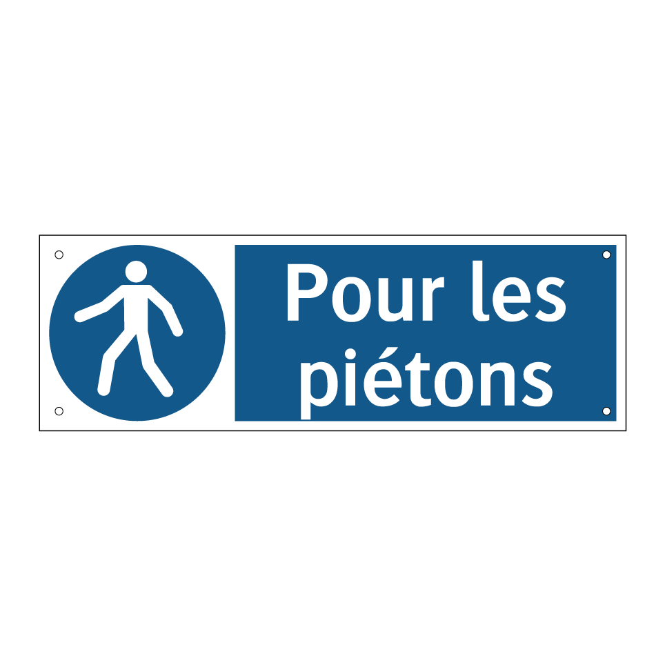Pour les piétons