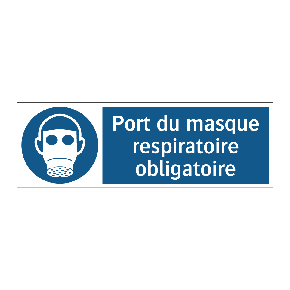 Port du masque respiratoire obligatoire