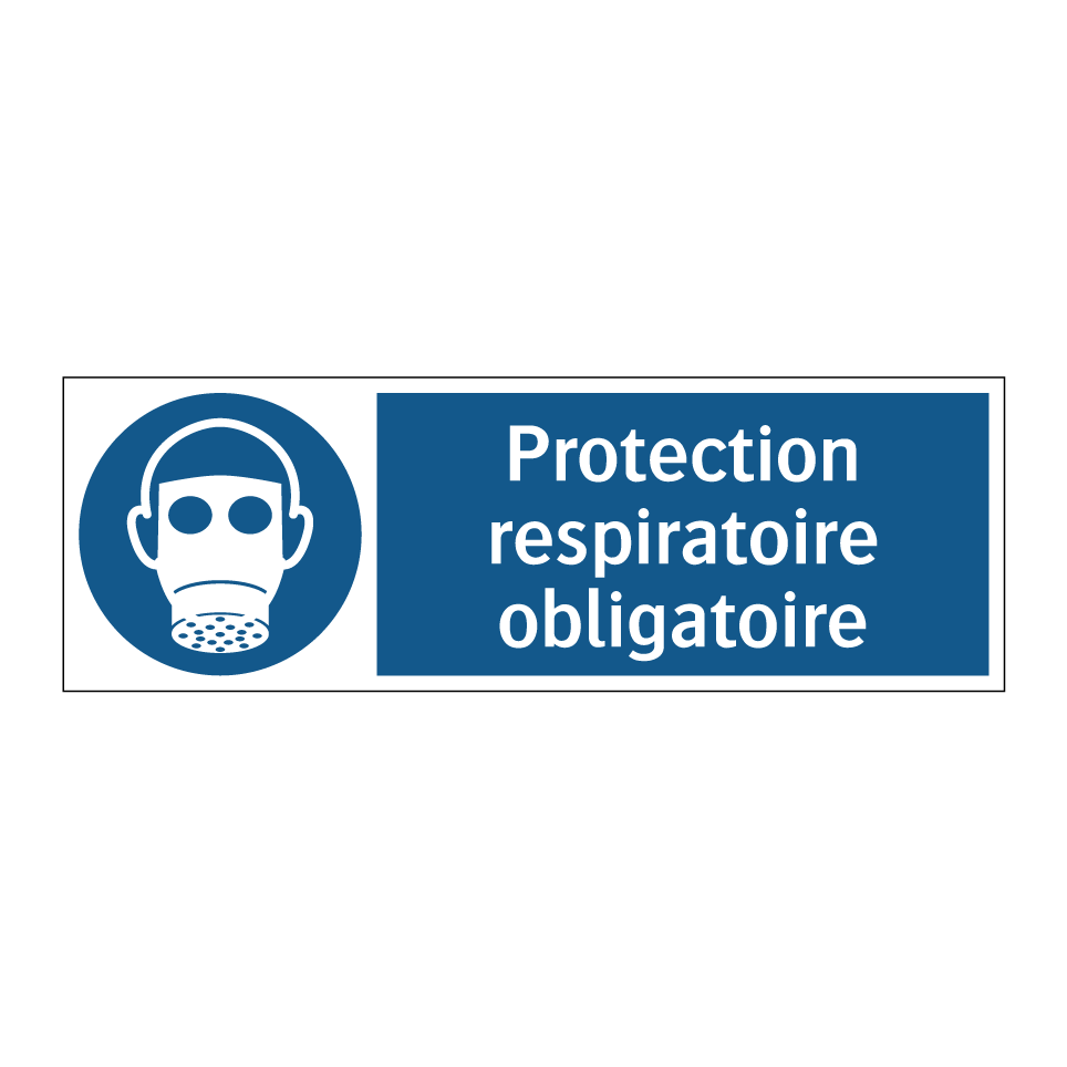 Protection respiratoire obligatoire