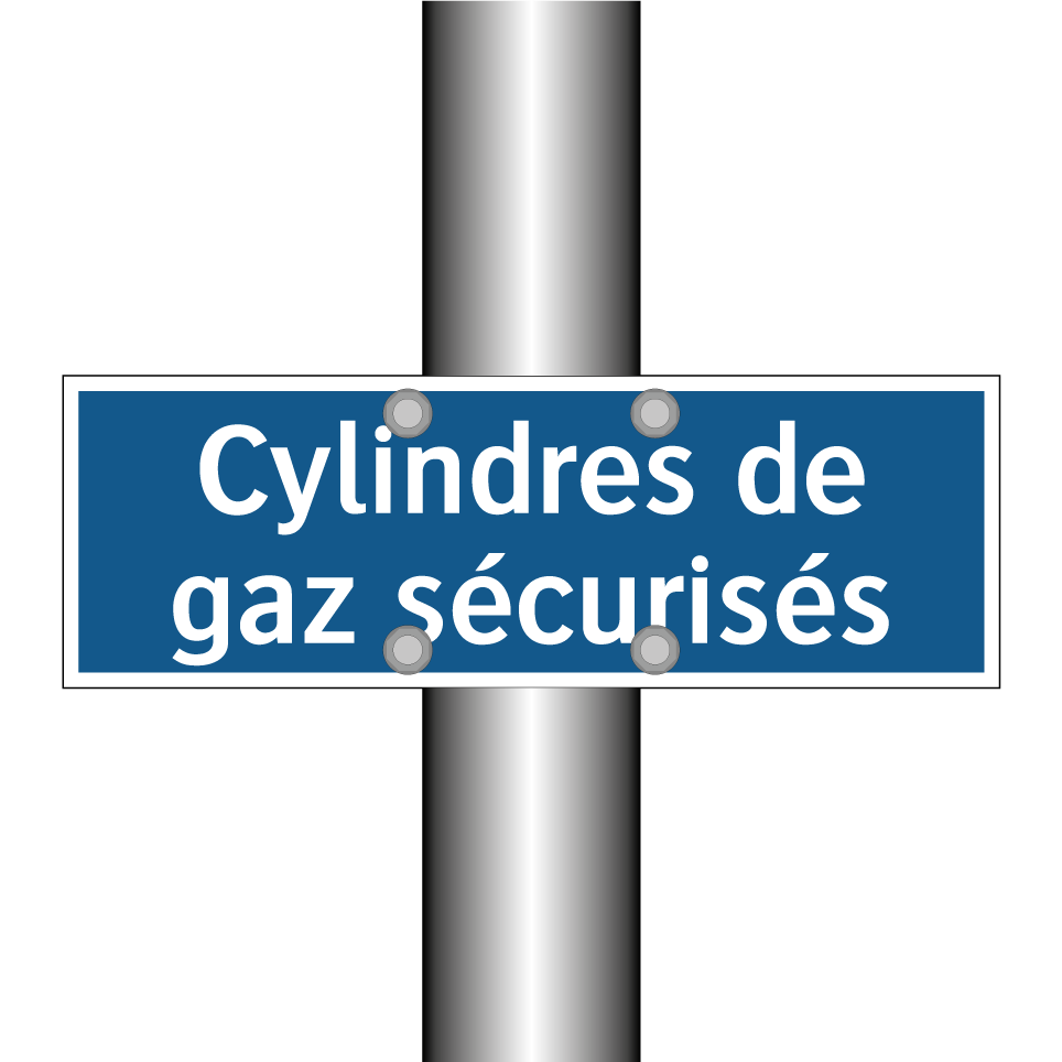 Cylindres de gaz sécurisés