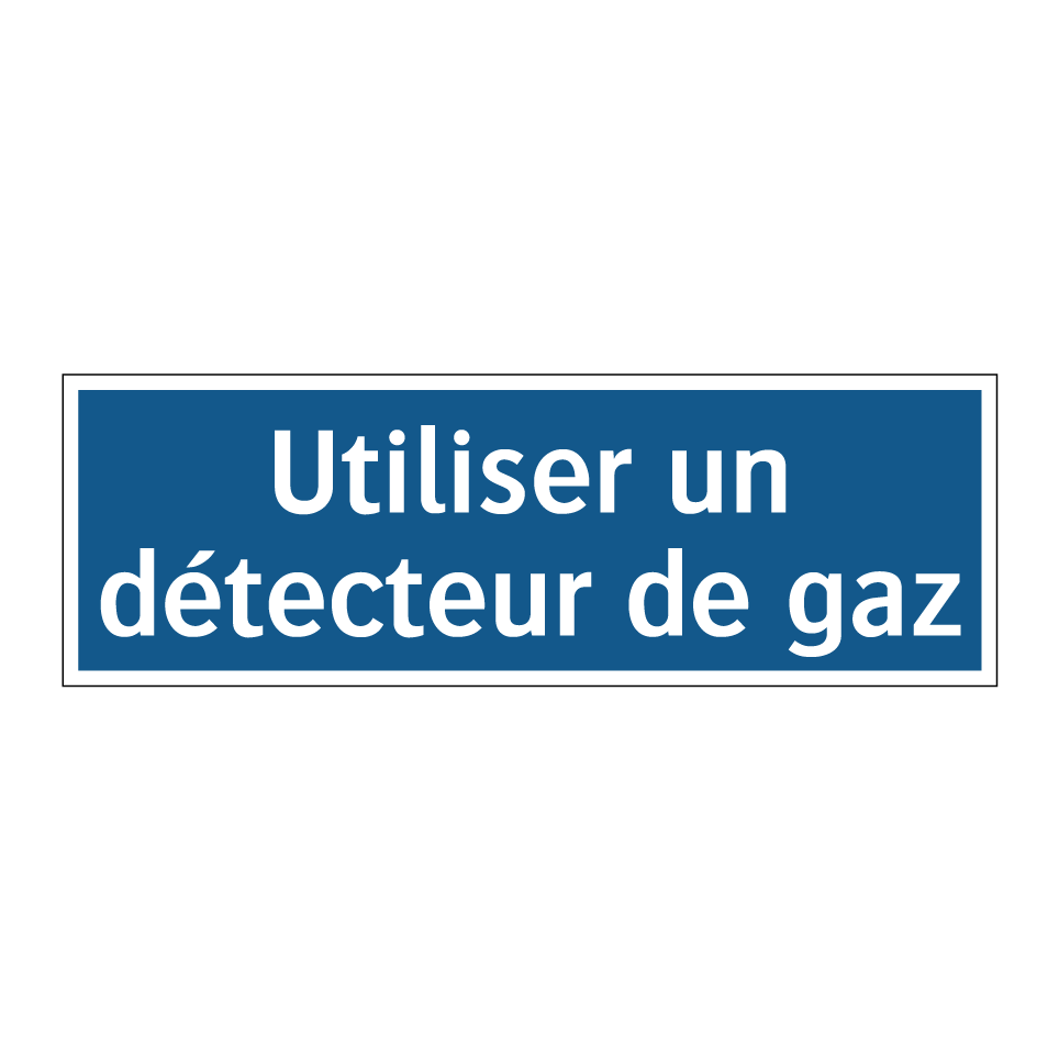 Utiliser un détecteur de gaz