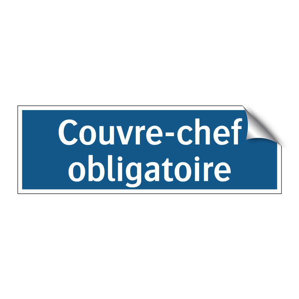 Couvre-chef obligatoire